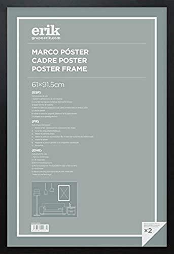 Cornice per maxi poster, 61 x 91,5 cm, colore: nero