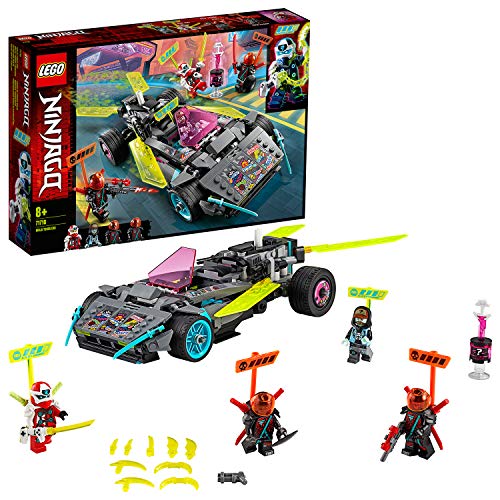 LEGO NINJAGO La Macchina - Tuner dei Ninja, Kit da Costruzione n Macchinina Elaborata con Lame Estraibili, Auto da Corsa Prime Empire, 71710