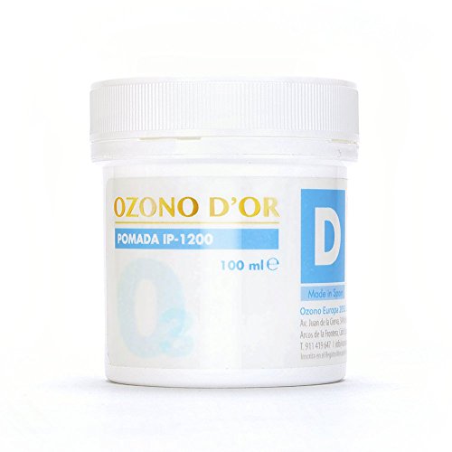 OZONO DOR. L'ozono disinfettante naturale Unguento IP-1200 (100 ml). Unguento per aprire ferite, ulcere, dermatiti, psoriasi, ustioni, herpes, verruche e funghi (fungicida)