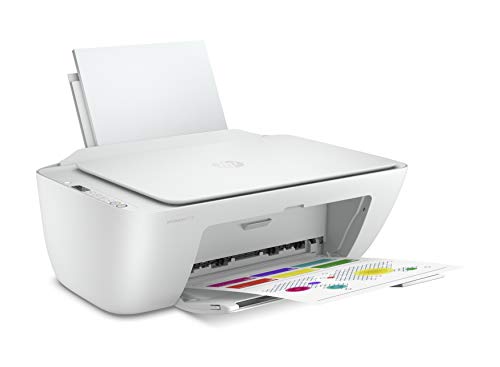 HP DeskJet 2710 5AR83B Stampante Multifunzione, Stampa, Scansiona, Copia, Formato A4, Wi-Fi e Wi-Fi Direct, USB 2.0, Bianco