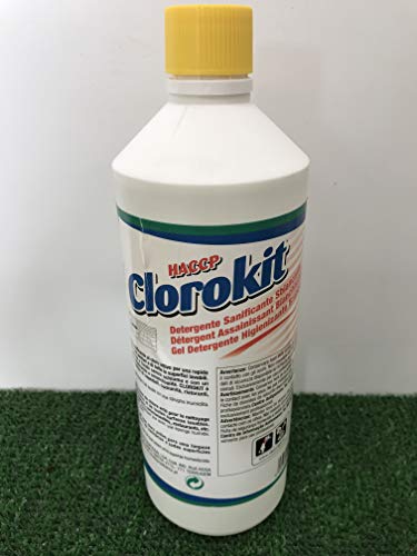 HACCP Clorokit Detergente sanificante sbiancante Bottiglia 1 Litro