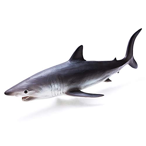 RECUR Shortfin MAKO Shark Figure Toys Collection Design Realistico Ocean Shark Replica Regalo per Collezionisti Ragazzi dai 3 Anni in su