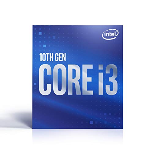 Intel BX8070110100 Core i3-10100 (fase base: 3,60 GHz; attacco: LGA1200; 65 Watt) Box