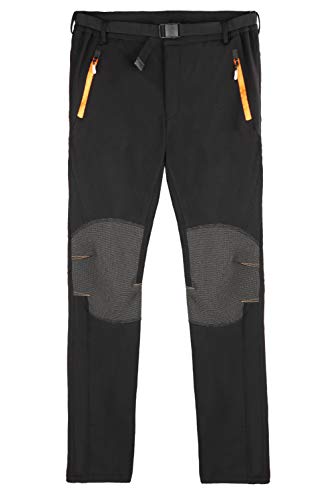 DEKINMAX Pantaloni Invernali Uomo Pantaloni Caldi Impermeabili Pantaloni Termici per Sci Trekking Alpinismo Esterno Sport
