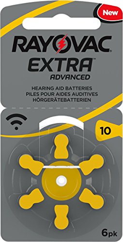 Rayovac Extra 10 - Batterie per apparecchi acustici