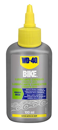 WD-40 BIKE - Lubrificante per catene di bicicletta, per ambiente secco, 100 ml