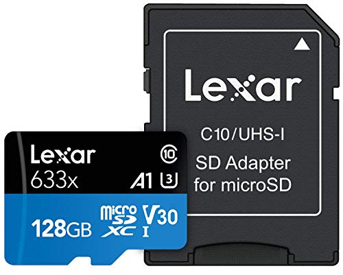 Lexar Schede ad alte prestazioni 633x 128GB microSDXC UHS-I