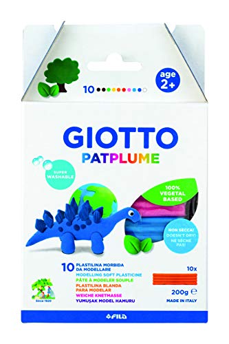 Patplume 512900 - Giotto Patplume 10X20G Panetti Colori Classici