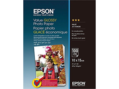 Epson C13S400039 - Carta Fotografica, 10 x 15 Cm
