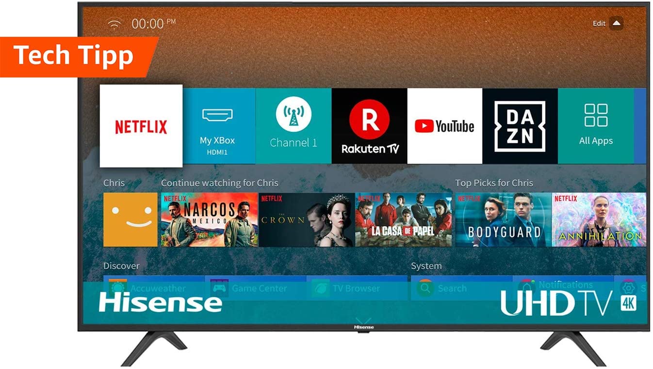 Hisense H55BE7000 Smart TV LED Ultra HD 4K 55