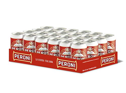 Birra Peroni - Cassa da 24 x 33 lattine, cl (7.92 litri)