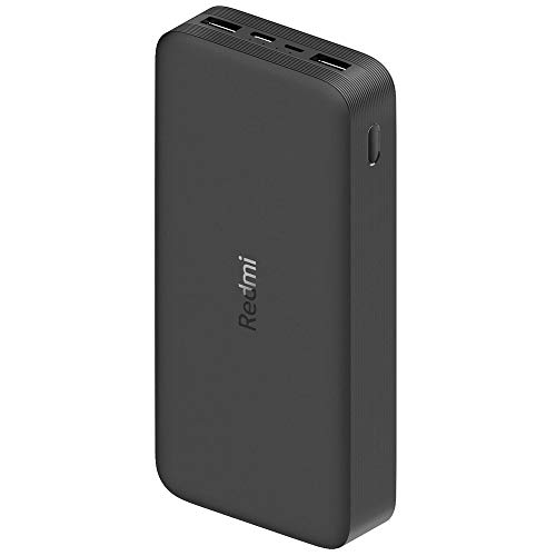 Batteria esterna Xiaomi Redmi 18 W Fast Charge Black - 20000 mAh - Ingresso Micro USB/USB Tipo C - Uscita 2 x USB-A