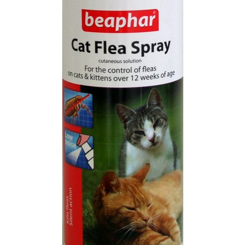 Beaphar - Flacone spray antipulci per gatti da 150 ml