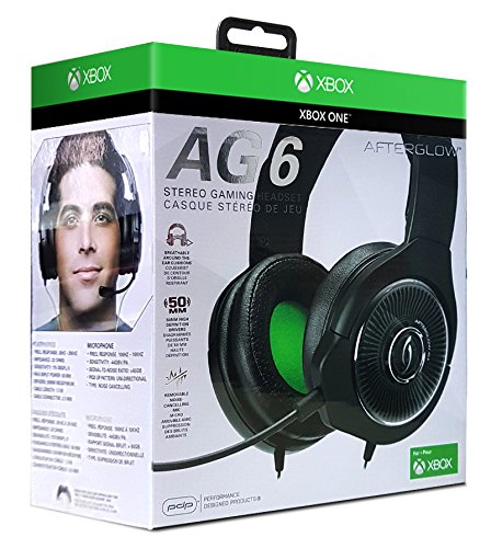 Pdp Afterglow Ag 6 Cuffie Stereo Cablato Per Xbox One Nero 048-103-Eu-Bk - Essentials - Xbox One