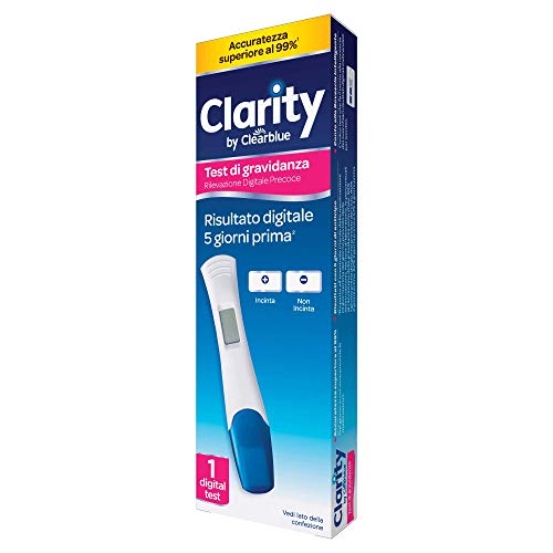 Test di gravidanza Clarity Rilevazione Digitale Precoce, confezione con 1 test