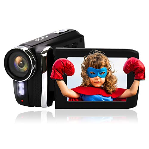 Heegomn Digitale Videocamera per principianti per bambini/bambini/adolescenti, mini videocamera 1080P HD /12MP/2.8