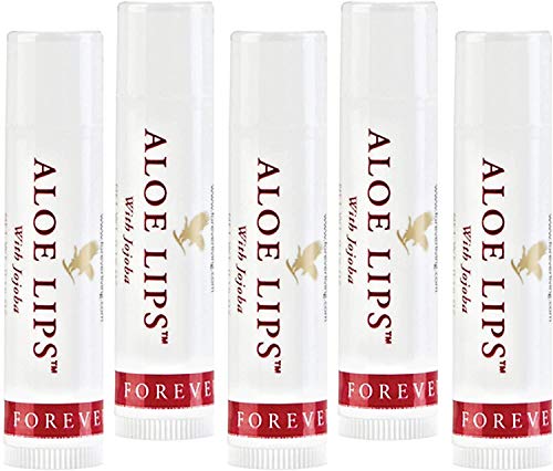 Forever Living balsamo labbra aloe e jojoba - 5 pezzi