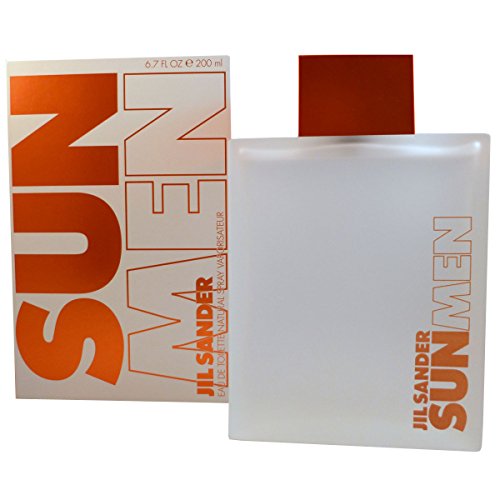 Jil Sander Sun, Eau de Toilette da uomo con vaporizzatore, 200 ml