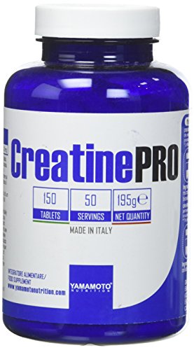 Yamamoto Nutrition Creatine PRO Creapure© Quality integratore alimentare di creatina monoidrato qualità Creapure 150 compresse