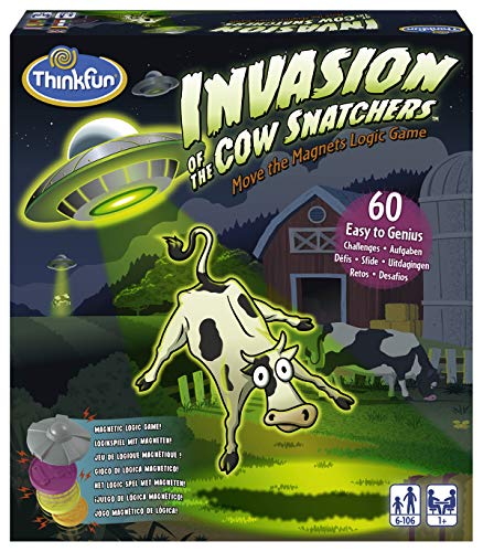 ThinkFun Invasion of the Cow Snatchers, Multicolore, 76374