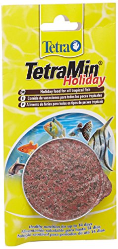 Tetra Min Fish Food Holiday Feeding Block 30 g, fornisce una sana alimentazione fino a 14 giorni