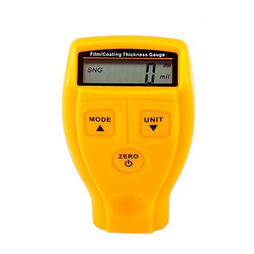 Spessimetro per Vernice Auto, Portatile Digitale LCD Misuratore di Spessore del Rivestimento, 0~1.80 mm/0~71.0 mil Strumento di Misura di Rivestimento - Coating Thickness Tester