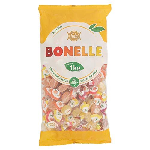 Bonelle Caramelle le gélees ai gusti di Frutta, 1 kg