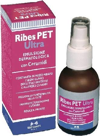 SICIL ZOOTECNICA ribes pet ultra emulsione dermatologica con ceramidi per cani e gatti 50 ml