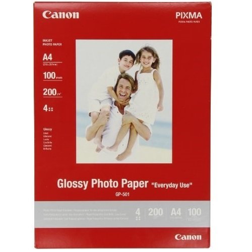Canon GP-501 Photo Paper 200 g/m100 A4 21 x 29,7 cm (A4) Carta fotografica, 100 Pezzi