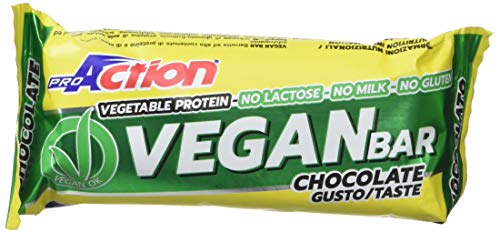 ProAction Vegan Bar (cioccolato, confezione da 20 barrette)