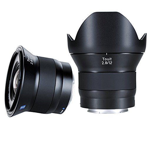 Zeiss Touit 2.8/12 per Fotocamere Mirrorless Aps-C di Sony (Con Innesto E), Nero
