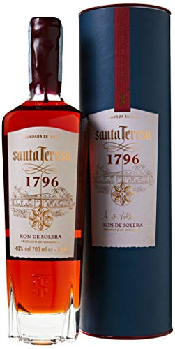 Santa Teresa 1796 Rum, Ambrato Scuro, 700 ml