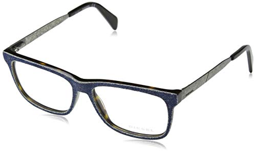 Diesel Optical Frame Dl5161 055 55 Montature, Blu (Blau), Uomo