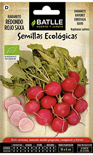 Battle - Semi Ecologici Ravanello Rotondo Rosso Saxa (120 Semi - Bio)