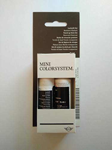 Mini, set di bombolette di vernice, colore Pepper White 850, prodotto originale (etichetta in lingua italiana non garantita)