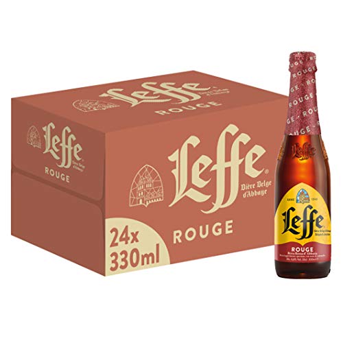 Leffe Rouge Birra - Pacco da 24 x 330 ml