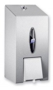 SCA Tork 470205 Dispenser per sapone liquido, Acciaio Inossidabile S34