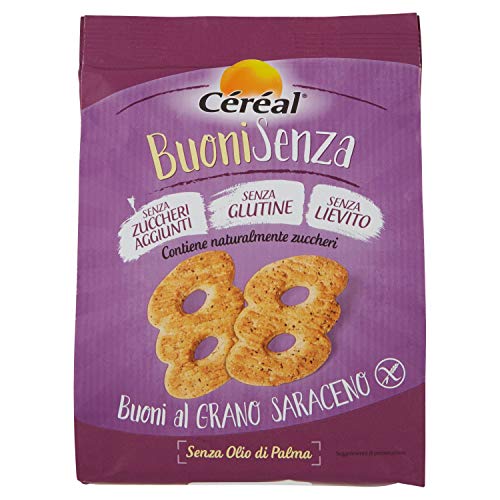 Céréal BuoniSenza Al Grano Saraceno BIscotti Senza Glutine 200g