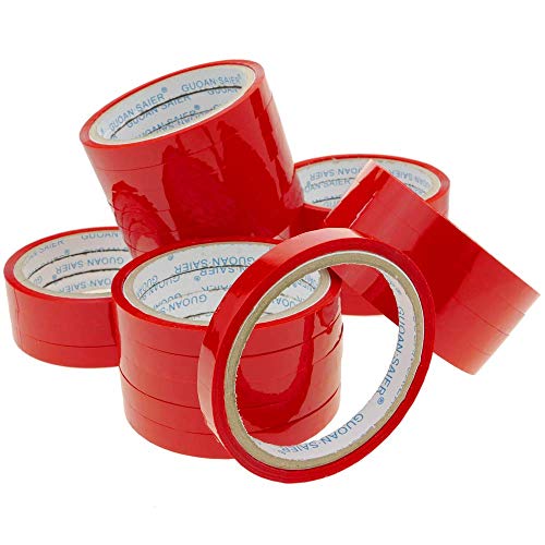 PrimeMatik - Nastro Adesivo Rosso para sigillatrice di Sacchetti di plastica 24-Pack