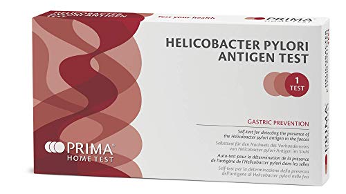 PRIMA Home Test - Test Antigene Helicobacter pylori (Feci) - Screening Infezione allo Stomaco