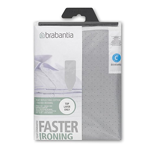 Brabantia Faster Ironing Fodera, Tessuto, Metallizzato, 0 cm