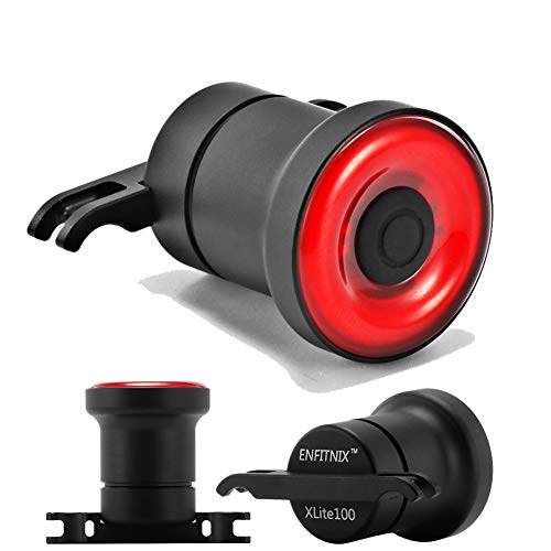 Houkiper COB LED EnSca Lens Fanale Posteriore per Bicicletta Indicatore di Direzione Luce Freno USB Ricaricabile