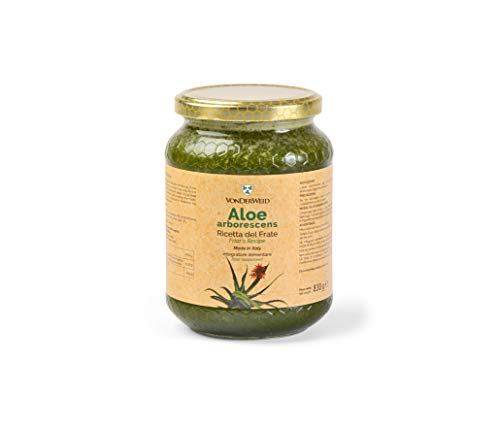 Vonderweid - Aloe Arborescens Ricetta di Padre Zago, Integratore Alimentare, Vaso di Vetro, 830g