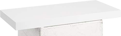 Modul'Home 6RAN791BC - Mensola in MDF, 50 x 22,8 x 3,4 cm, Pannello MDF, Bianco, 50 x 22,8 x 3,4 cm