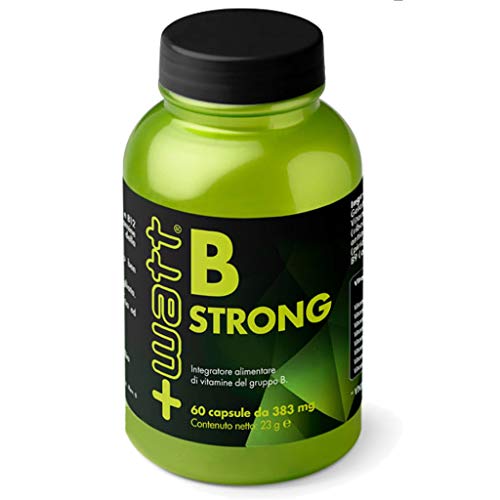 +Watt B Strong, Integratore alimentare di vitamine del gruppo B, 60 Capsule