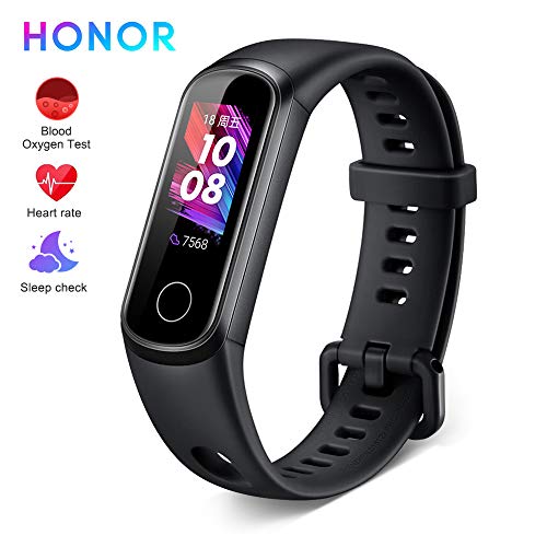Honor Band 5i Fitness Tracker, Smartwatch Orologio Monitoraggio SpO2 Rilevazione di ossigeno nel sangue Monitoraggio della frequenza cardiaca 24 ore,Huawei TruSleep 3.5 Impermeabile 5ATM