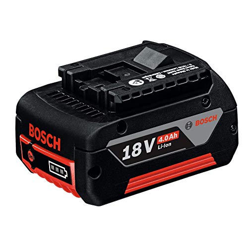Bosch Professional 1600Z00038 GBA Batteria, 4.0 Ah, M-C, 18 V, Nero, 600 g