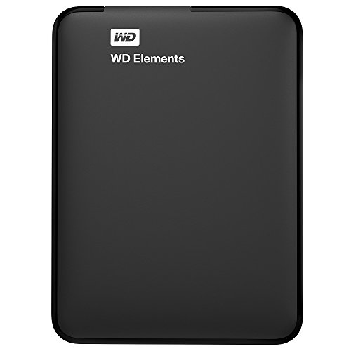WD Elements Portable 3.0 HDD Esterno, 3.50 Pollici, USB 3.0, 1000 GB, Compatibilità Mac, Nero