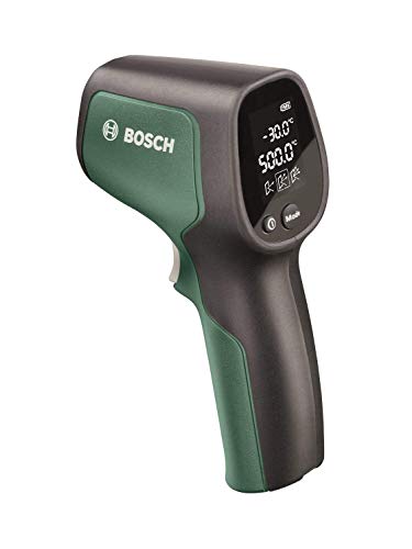 Bosch Termometro ad Infrarossi UniversalTemp (Campo di Temperatura: da -30 °C a +500 °C, 2 pile AA, Confezione in Cartone) [non adatto a persone]
