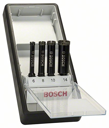 Bosch 2607019880 Easy Dry Robust Line Set 4 Punte Diamantate